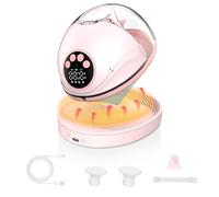 Smocraut Hands Free Breast Pump Electric Breast Pump,Portable Wearable Pump with 12 Levels 4 Modes,with Heating Function and UV Disinfection,Painless Low Noise