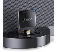 Smof 8 Pin Bluetooth Adapter Receiver Only for Bose Sounddock III/XT, Philips DS1155B/93, Philips AJ7260D/93, JBL MS302GM, Yamaha TSX-14, iHome IPL8BN, Zeppelin Air C Bowers Wilkons, RSR DS406BT