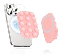 smofish Silicone Mobile Phone Suction Cup Holder, Magnetic Mobile Phone Holder with MagSafe Compatible with iPhone and Android, Magnetic Mobile Phone Holder for Shower, TikTok Creator, Videos and
