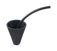 Smog Machine, Cone Plug Adapter, Secure Leak Detection Fit, Engine Testing Equipment, Automotive Electrical Tool for Vehicle Inspection, Fleet Maintenance, Emission Repair, Black