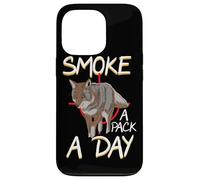 Smoke A Pack A Day Coyote Hunting Jackal Wolf Case for iPhone 13 Pro