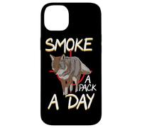 Smoke A Pack A Day Coyote Hunting Jackal Wolf Case for iPhone 14 Plus