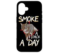 Smoke A Pack A Day Coyote Hunting Jackal Wolf Case for iPhone 16