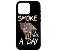 Smoke A Pack A Day Coyote Hunting Jackal Wolf Case for iPhone 16 Pro