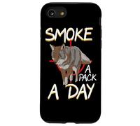Smoke A Pack A Day Coyote Hunting Jackal Wolf Case for iPhone SE (2020) / 7/8