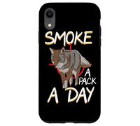 Smoke A Pack A Day Coyote Hunting Jackal Wolf Case for iPhone XR