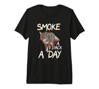 Smoke A Pack A Day Coyote Hunting Jackal Wolf Premium T-Shirt