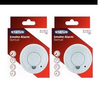 9V Photoelectric Smoke Alarm