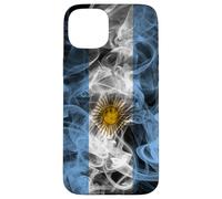 Smoke argentine Flag - Style Argentina cloud Case for iPhone 15 Plus