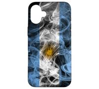 Smoke argentine Flag - Style Argentina cloud Case for iPhone 16 Plus