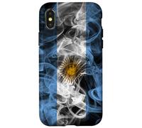 Smoke argentine Flag - Style Argentina cloud Case for iPhone X/XS