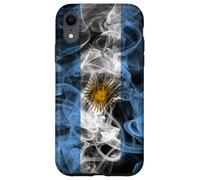 Smoke argentine Flag - Style Argentina cloud Case for iPhone XR