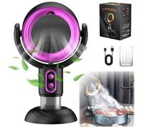 Smoke Away Purifier Fan, Smoke Purifier Smoking, Smoke Fan For Smoking Indoors, Portable Smoke Air Purifier Fan, The High Fan For Smoking 2 Speed Purification Smoke And Odors (PURPLE)