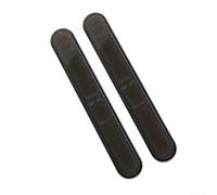 Smoke Black Reflectors 14.3x2.3cm Easy Install | Precise dimensions 14.3x2.3x0.8cm, smoke color, material for sturdy protection, set of two