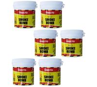 Smoke Bomb Midi Fogger Fumigator 15.5g Effective for Control of All Flying & Crawling Insects Shredder (Pack of 6)