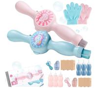 Smoke Bubble Machine, Magic Interactive fog Bubble Machine, Interactive Bubbles Fog Wand for Party, for Easy Use (Mix#Pro,2 Pcs)