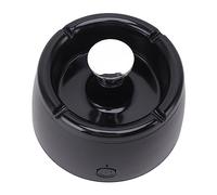 Smoke Catcher, Fireproof Strong Adsorption Smokeless Ashtray Simple Cleaning High Temperature Resistant for Home (Black)