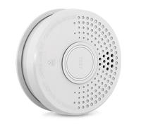 Smoke Detector Alarm Pad Heat Detector Home Safety Fire Battery 30 m² 85dB White