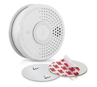 Smoke Detector Fire Alarm Set Sensor Magnetic Mount Holder w/ Battery Home 85db