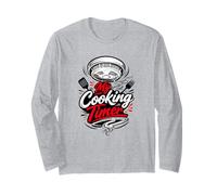 Smoke Detector My Cooking Timer Funny Kitchen Long Sleeve T-Shirt