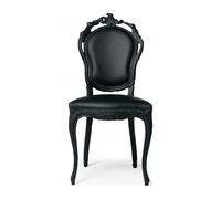 Smoke Dining Chair Black