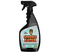 Smoke Eater - Breaks Down Smoke Odor at the Molecular Level - Eliminates Cigarette, Cigar or Pot Smoke On Clothes, in Cars, Boats, Homes, and Office - Spray Bottle (Sea Breeze)