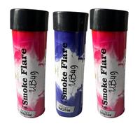 Smoke Grenades/Flares Pack of 3 for Paintball, Weddings, Photo-shoots & Special Effects 60 Second Duration (Pink, Blue, Pink)