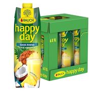 Smoke Happy Day Coconut Pineapple, 6er Pack (6 x 1 L)