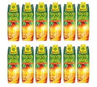 Smoke Happy Day Mango Fruit Juice from Mango Puree 1000ml 12 Pack