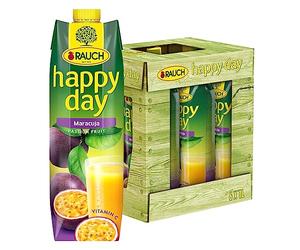 Smoke Happy Day Passion Fruit, 6 Pack (6 x 1 Litre)