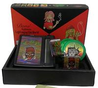 Smoke House Rolling Tin Smoker Gift Set Black