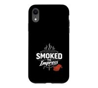 Smoke Is My Cologne BBQ Smell Humor Grillmaster Funny BBQ Case for iPhone XR