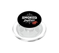 Smoke Is My Cologne BBQ Smell Humor Grillmaster Funny BBQ PopSockets PopGrip for MagSafe
