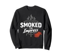 Smoke Is My Cologne BBQ Smell Humor Grillmaster Funny BBQ Sweatshirt