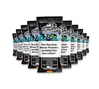 Smoke Island Shisha Tobacco Substitute (No Tar, No Nicotine) (Ice Blueberry, 10 x 20 g)