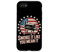 Smoke Like You Mean It Funny Grilling BBQ Case for iPhone SE (2020) / 7 / 8