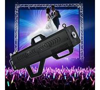 Smoke Machine, 1500W Handheld Party Smoke Gun with 7-Color LED Lights, Adjustable Smoke Volume, Ideal for Stage Events and Parties