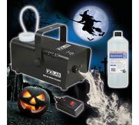 Smoke Machine Fog Effect inc Wired Remote Disco DJ effects + 1L Fluid 400W Party