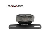 (Smoke) Motorcycle Tail Tidy Fender Eliminator License Plate Holder & The Led Brake Lights For Kawasaki Klx125 D-tracker Accessories - Fender Eliminators