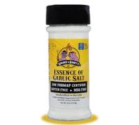 Smoke n Sanity Essence of Garlic Salt - Monash Certified Low FODMAP - Contains No Onion - Certified Gluten Free - Certified Kosher - Dairy Free - 4.0 Ounce Shaker