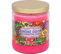 Smoke Odor Exterminator 13oz Jar Candle, Trippy Hippie, 13 oz