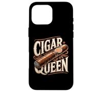 Smoke Smoking Cigar Queen Case for iPhone 16 Pro Max