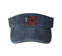 Smoke Style Flag of South Moluccas Sun Visor Hats for Women Men Sun Hat Sports Golf Caps Baseball Cap Navy Blue