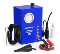 Smoke Tester for Car,Smoke Leak Detector Machine by Automotive 12V Power with Built-in Air Pump,Pressure Gauge for Pipe System, Fuel Leakage,EVAP Vacuum Diagnostics Tester for Car,Motocycle,Boat