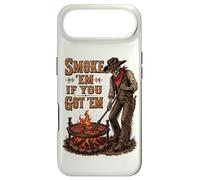 Smoke Them If You Got Them Skeleton Cowboy Western BBQ Grill Case for iPhone Air
