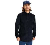 Smoke Trail Corduroy Shirt in Black
