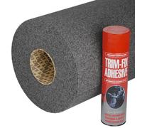 Smoke Van Lining Carpet 4-Way Stretch 7 Metre Long with Glue