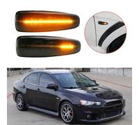 Smoked ABS Side Marker Lamp Amber LED for Outlander | Amber sequential flash, smoked lens, ABS housing, direct fit, replaces broken units