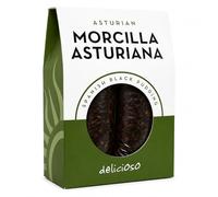 Smoked Asturian Morcilla 250g - Traditional Oak Smoked Spanish Black Pudding - Perfect for Fabada Asturiana