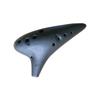 Smoked Burn Black Clay 12 Holes Tone AF Ocarina Music Instrument Good Sound ocarina instrument